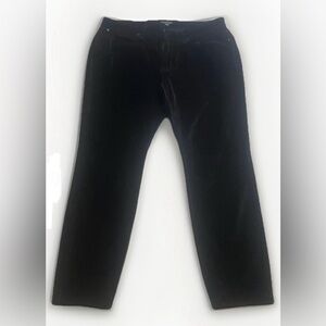 Eileen Fisher Women's Black Velour Pants sz 12
